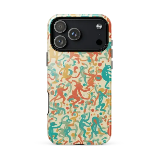 Tangerine Troupe on a MagSafe Tough Case for iPhone®
