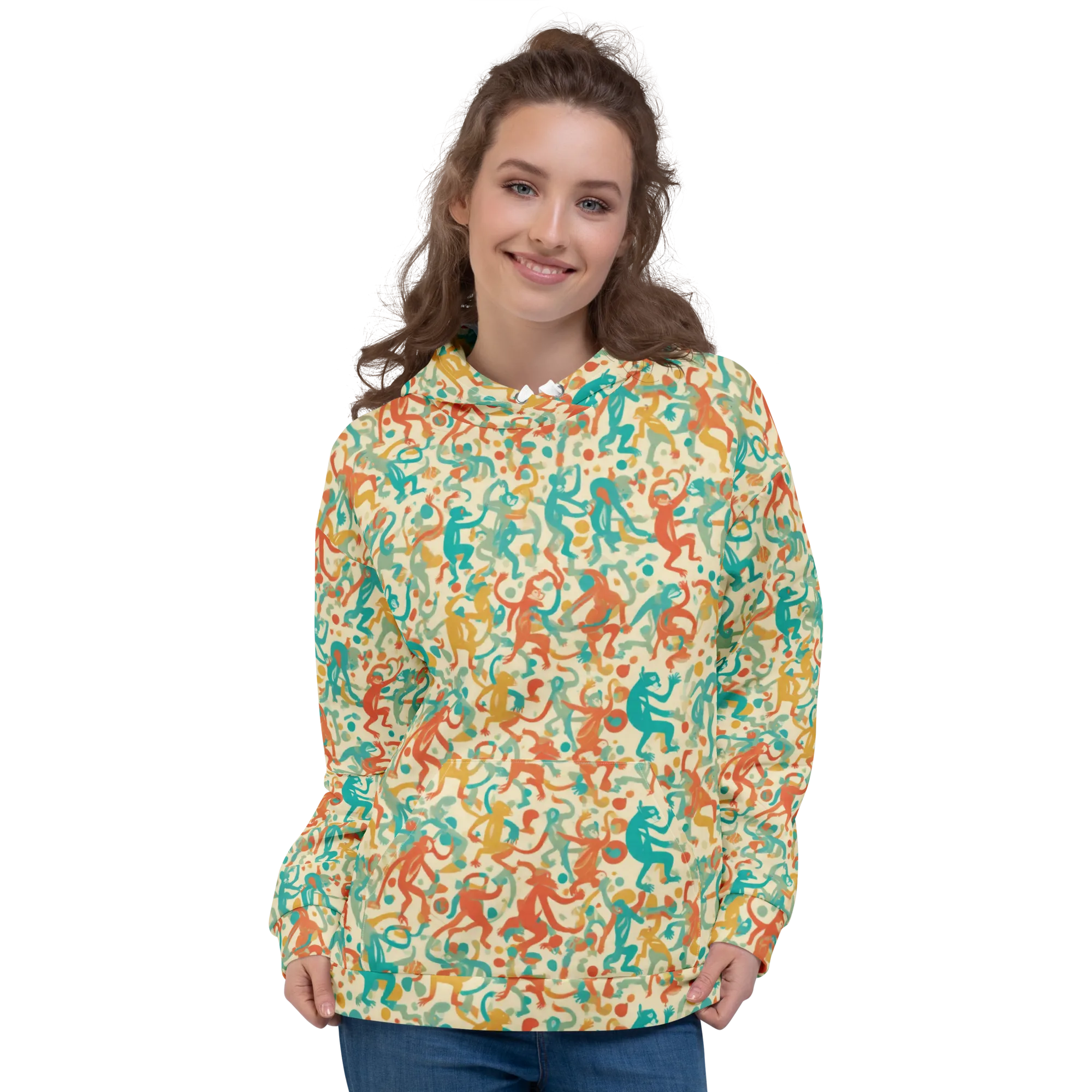 Tangerine Troupe on Hoodie — Front