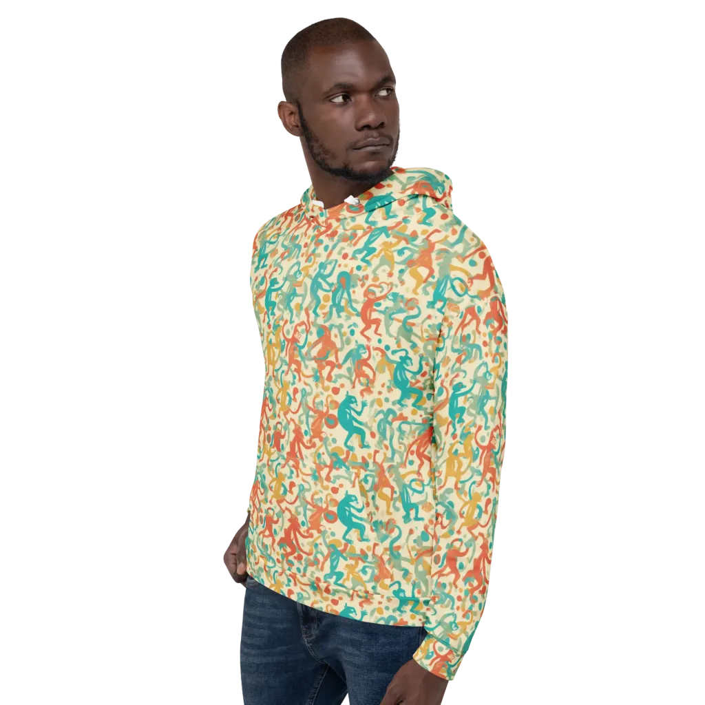 Tangerine Troupe on Hoodie — Left