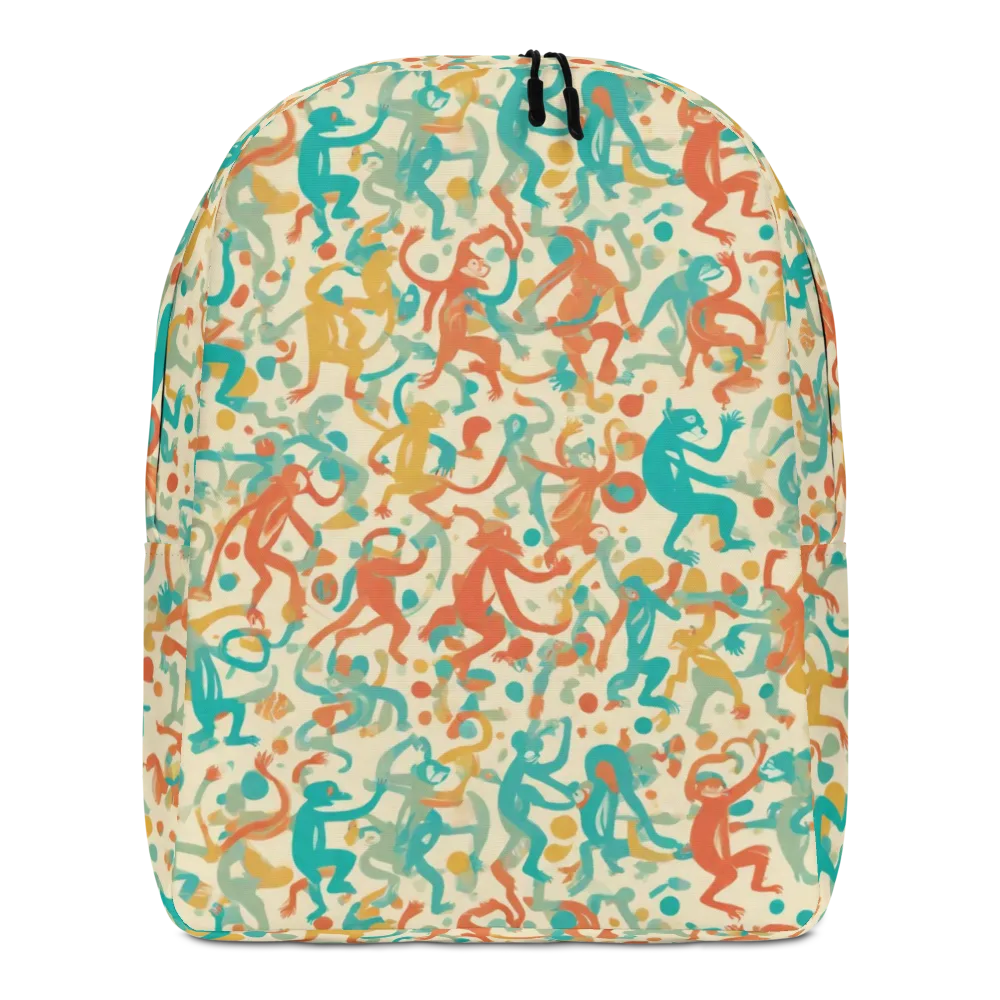 Tangerine Troupe on Minimalist Backpack — Front
