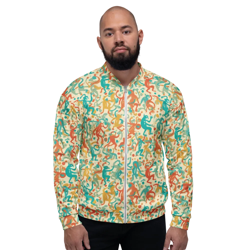 Tangerine Troupe on Bomber Jacket — Front
