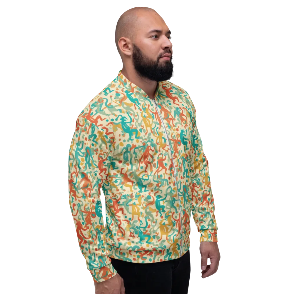 Tangerine Troupe on Bomber Jacket — Right