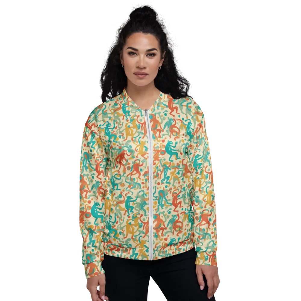 Tangerine Troupe on Bomber Jacket — Front