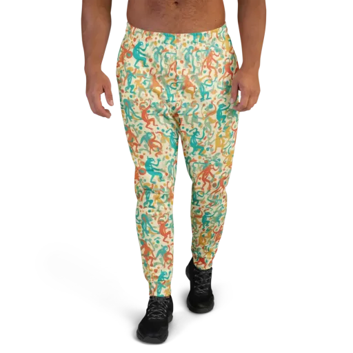 Tangerine Troupe on a Men's Joggers