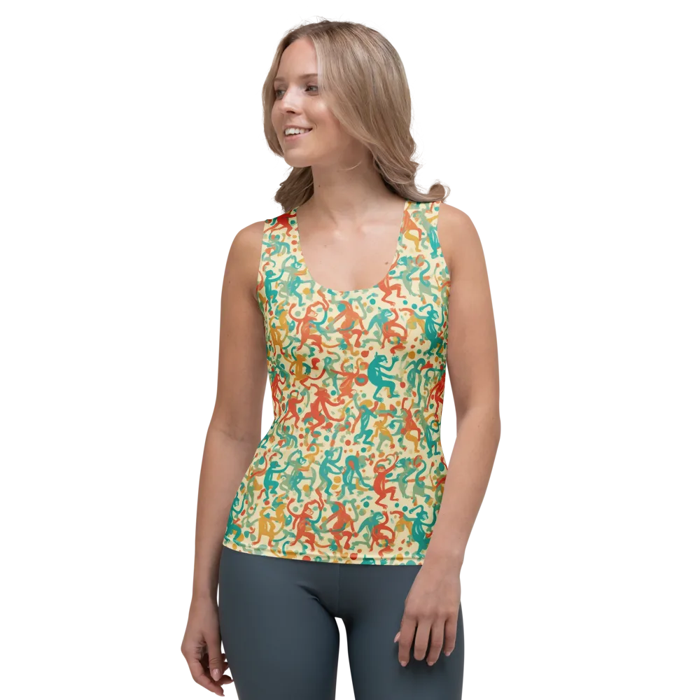 Tangerine Troupe on Women's Tank Top — Front