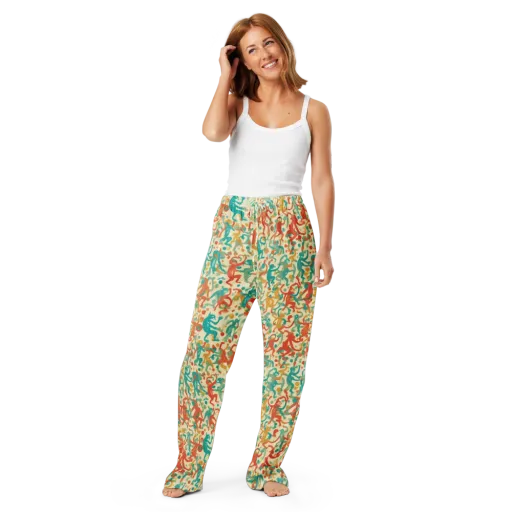 Tangerine Troupe on a Women's Pajama Pants