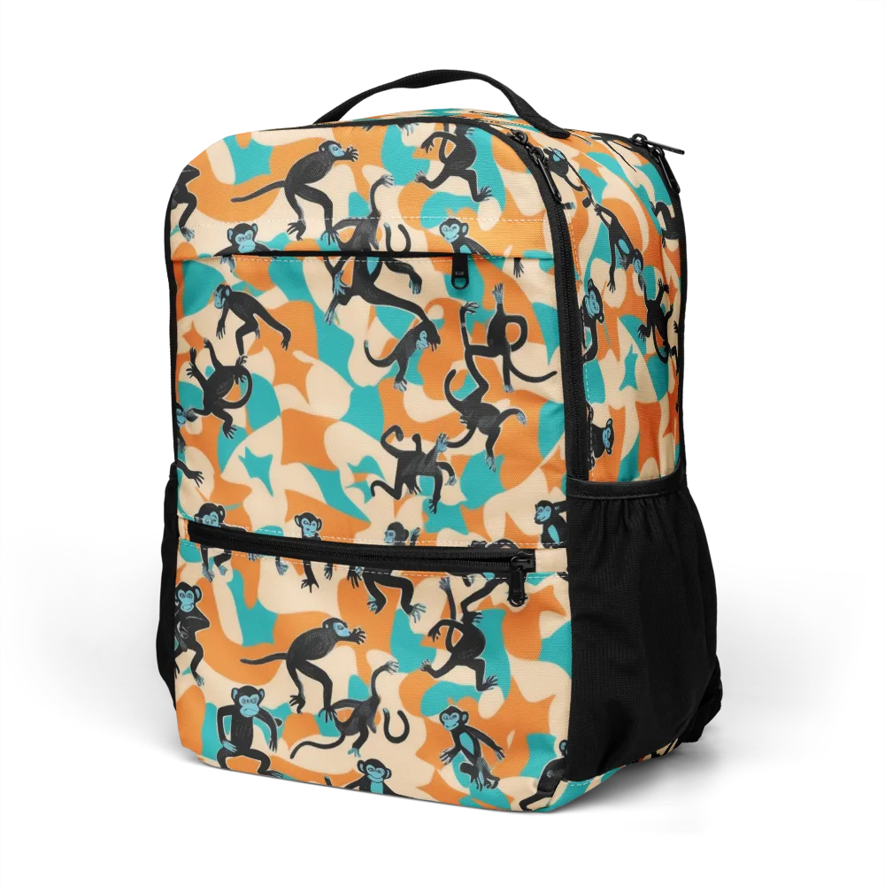 Jungle Jitter on Utility Backpack — Left Front