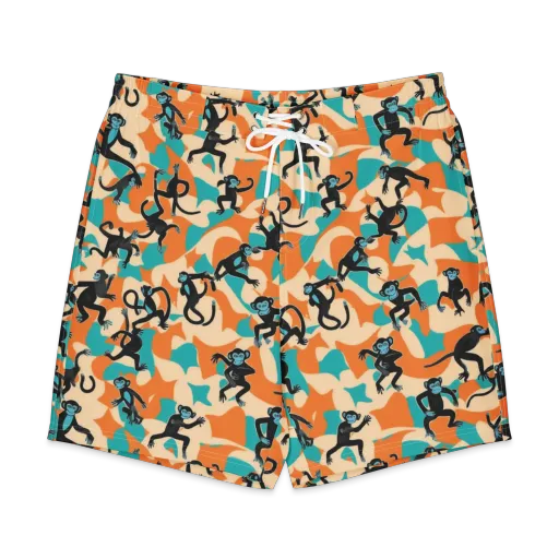 Jungle Jitter on a Men's Board Shorts