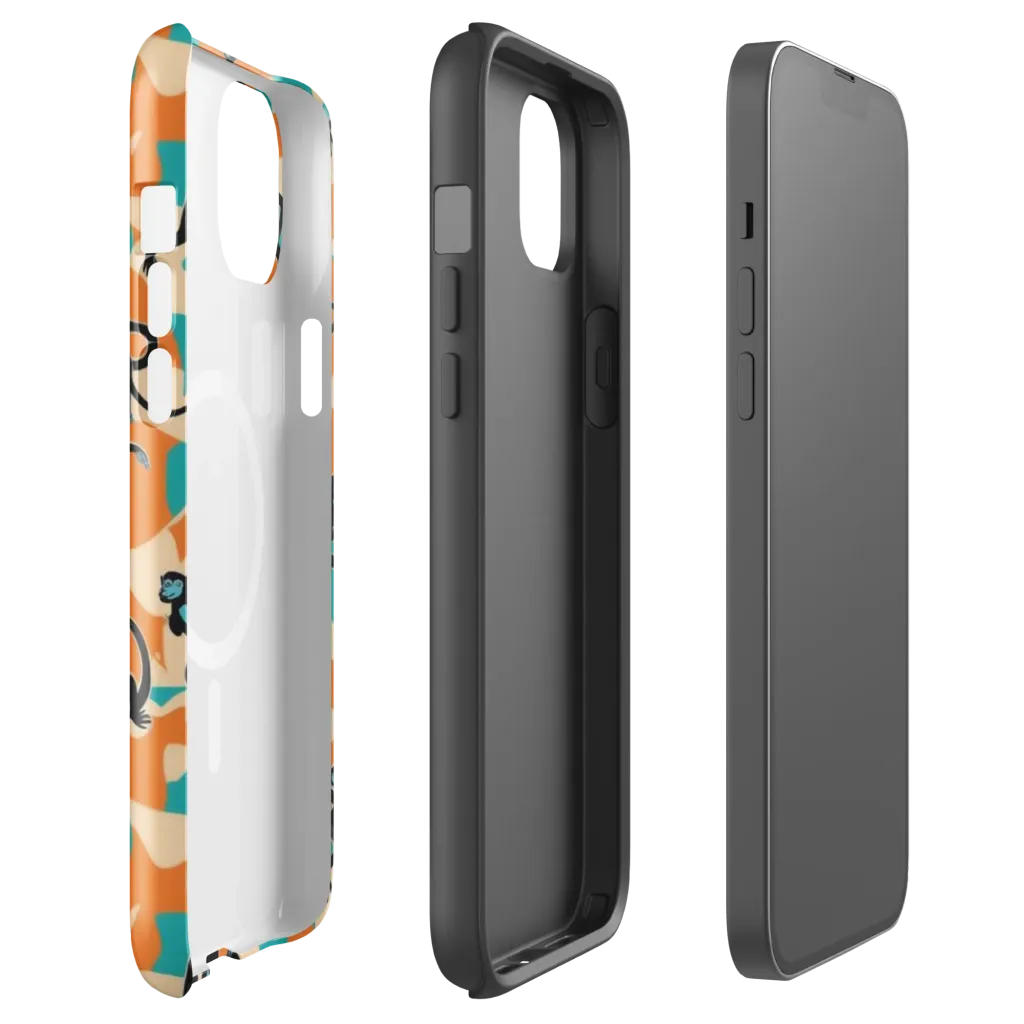 Jungle Jitter on MagSafe Tough Case for iPhone® — Front