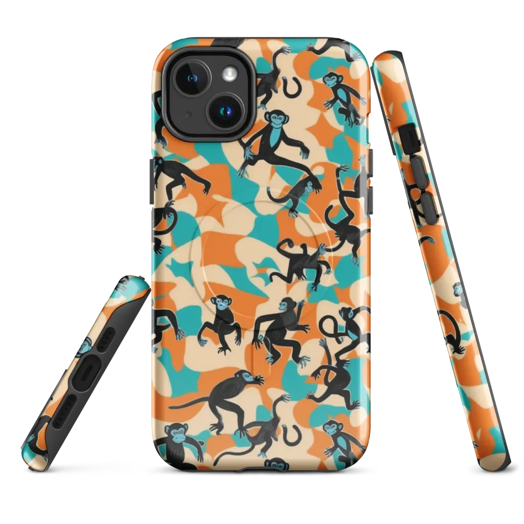Jungle Jitter on MagSafe Tough Case for iPhone® — Front