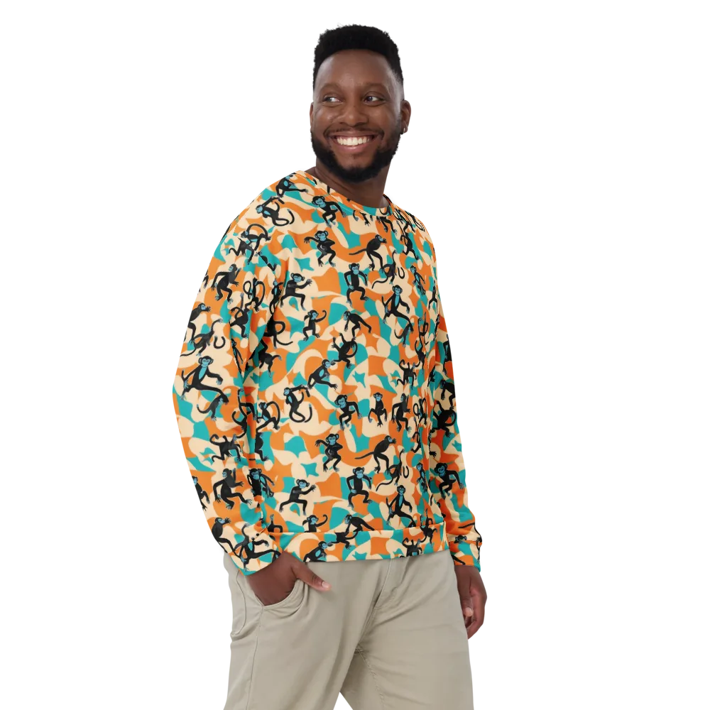 Jungle Jitter on Sweatshirt — Front