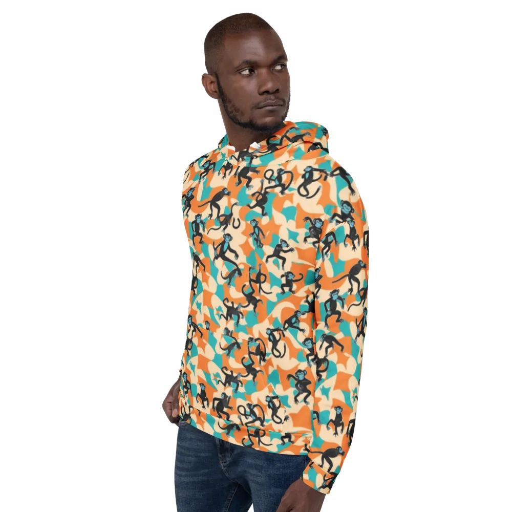 Jungle Jitter on Hoodie — Left