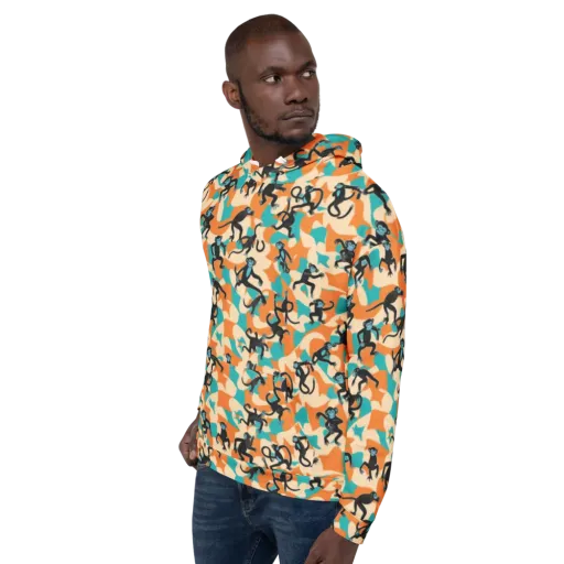 Jungle Jitter on a Hoodie