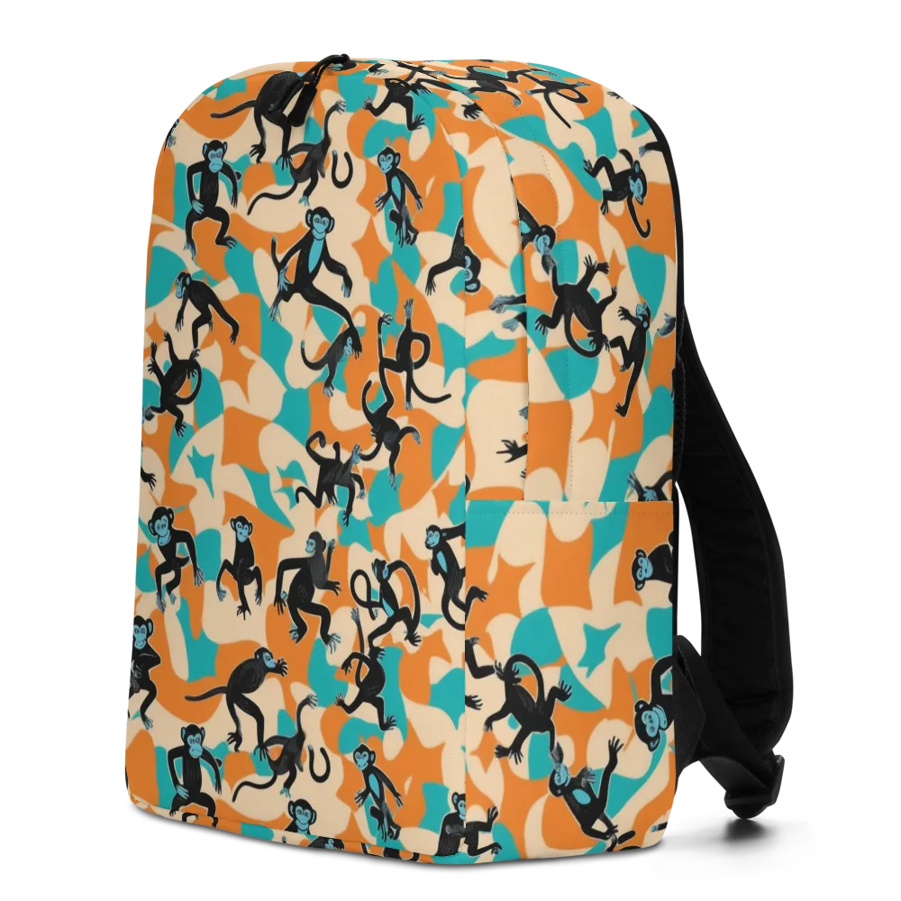 Jungle Jitter on Minimalist Backpack — Left