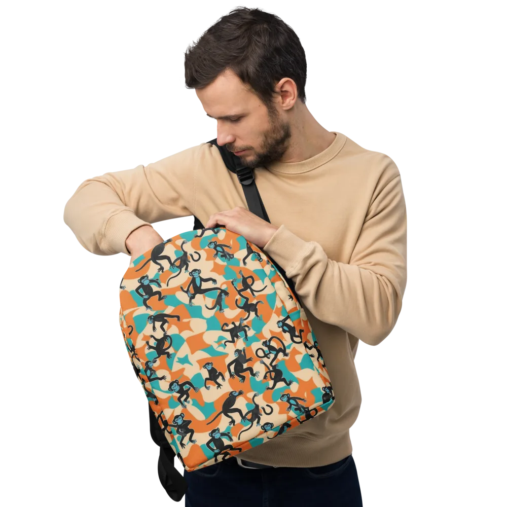 Jungle Jitter on Minimalist Backpack — Front