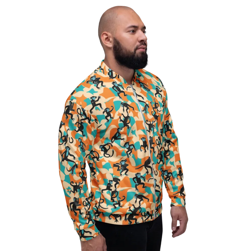 Jungle Jitter on Bomber Jacket — Right