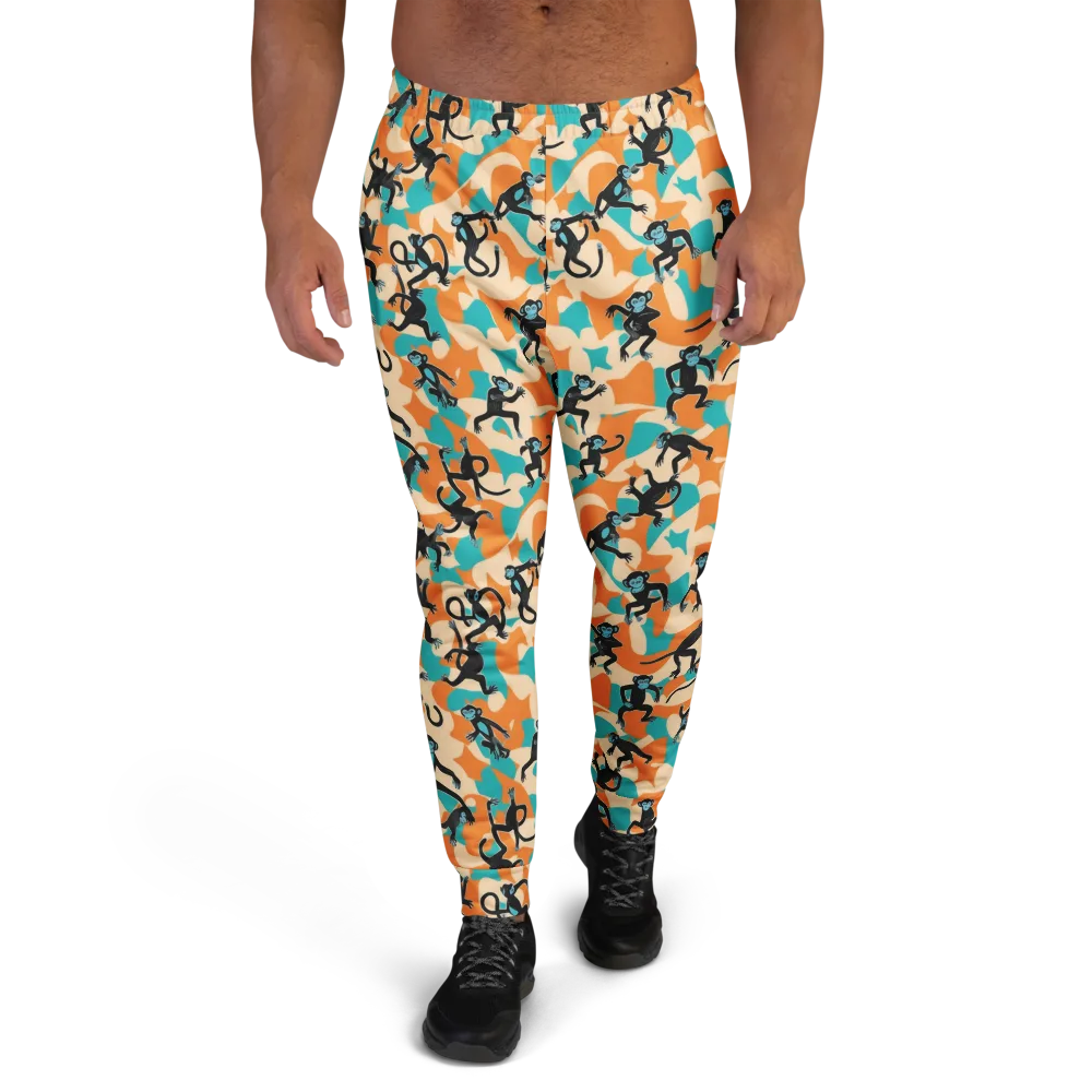 Jungle Jitter on Men's Joggers — Front