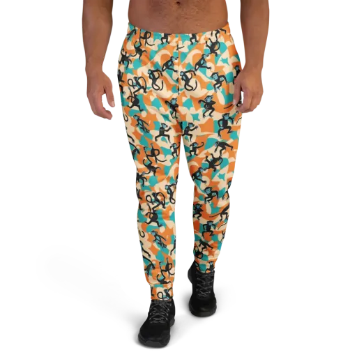 Jungle Jitter on a Men's Joggers