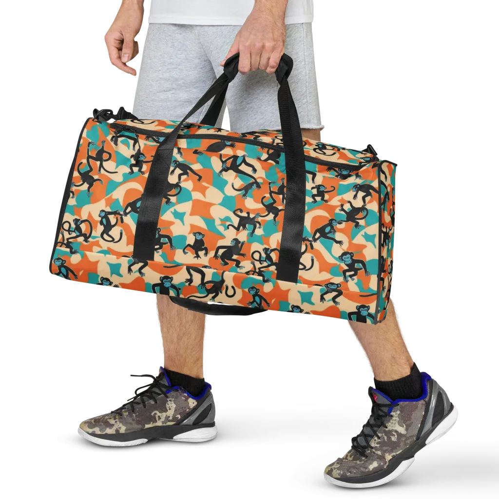 Jungle Jitter on Duffle Bag — Front