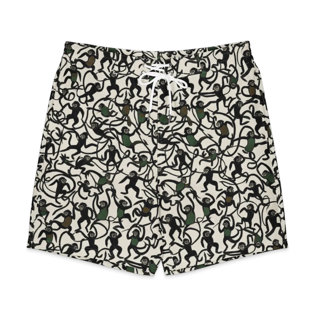 Canopy Capers on Men's Board Shorts — Front