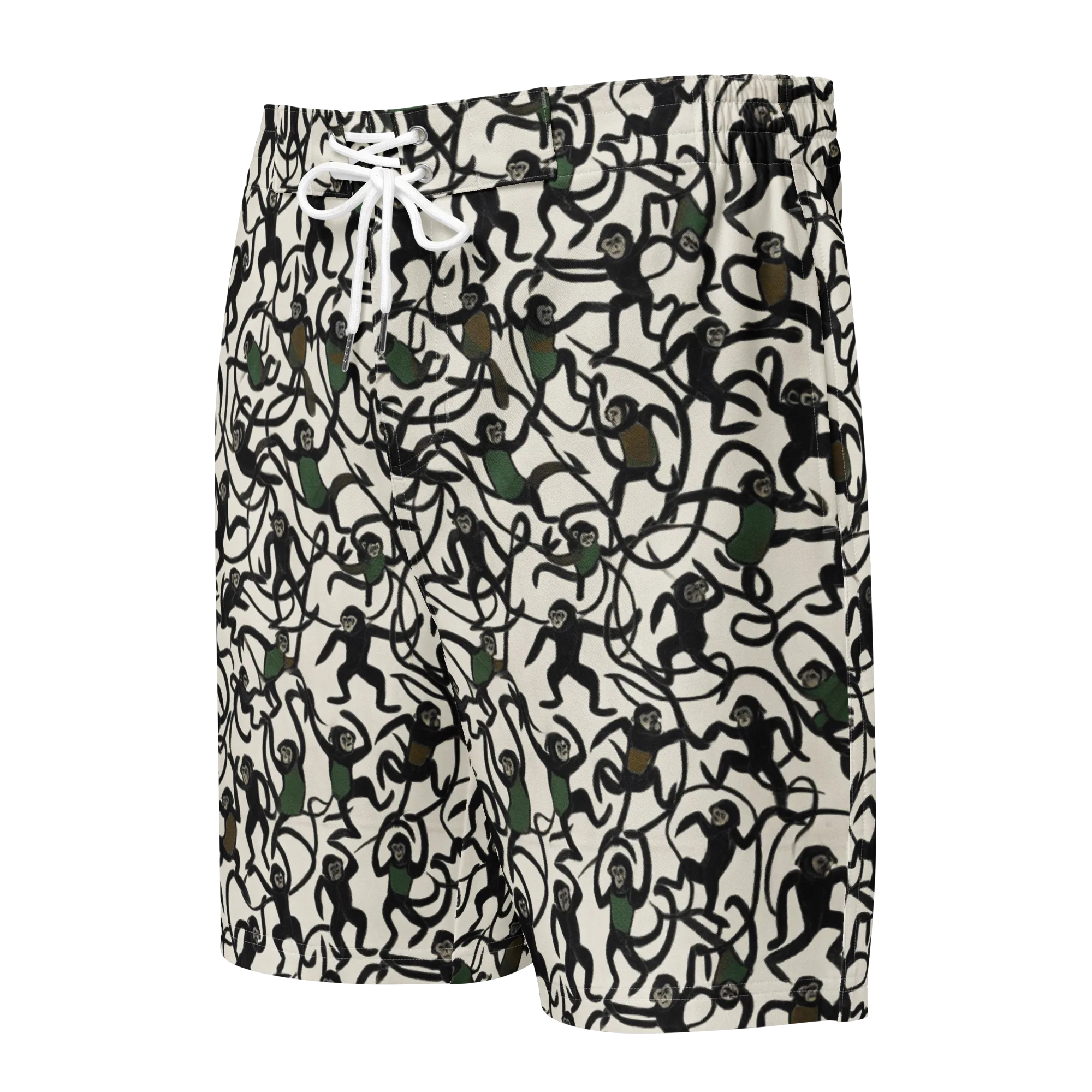 Canopy Capers on Men's Board Shorts — Front