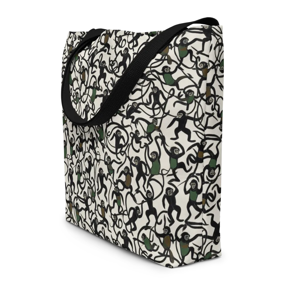 Canopy Capers on Large Tote Bag W/ Pocket — Front
