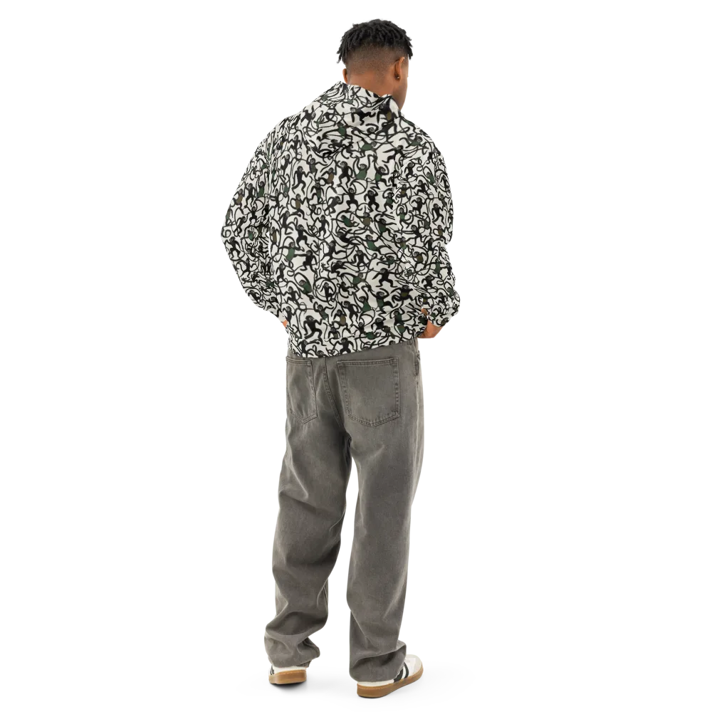 Canopy Capers on Cotton Hoodie — Back