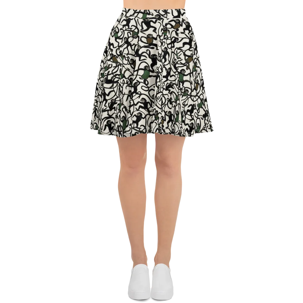 Canopy Capers on Skater Skirt — Front