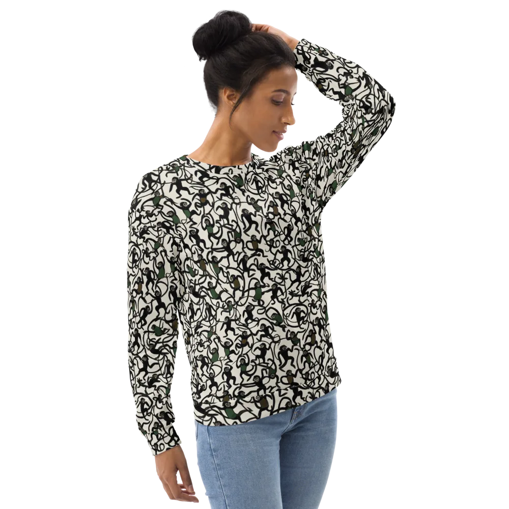 Canopy Capers on Sweatshirt — Right Front