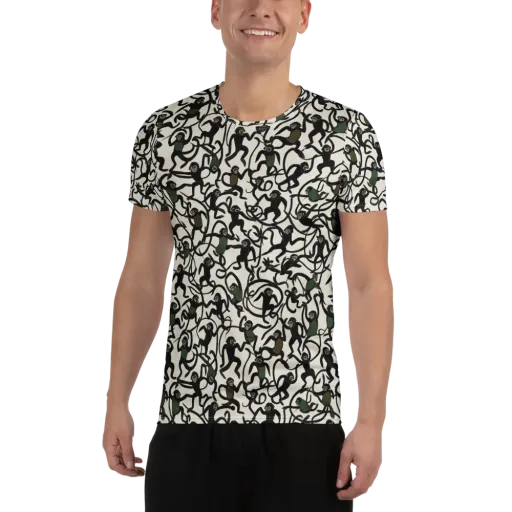 Canopy Capers on a Men's Athletic T-Shirt