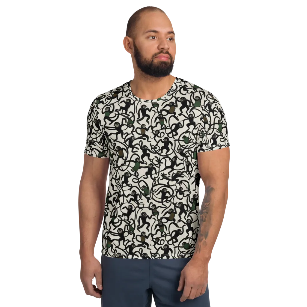 Canopy Capers on Men's Athletic T-Shirt — Front
