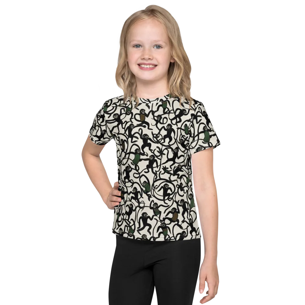 Canopy Capers on Kids Crew Neck T-Shirt — Front