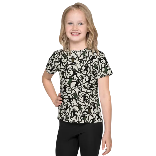 Canopy Capers on a Kids Crew Neck T-Shirt