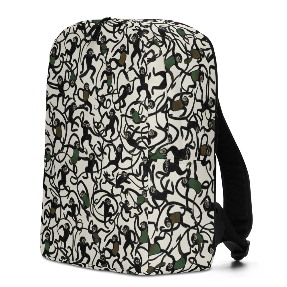 Canopy Capers on Minimalist Backpack — Left