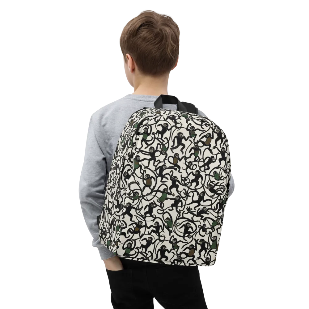 Canopy Capers on Minimalist Backpack — Zoomed-in