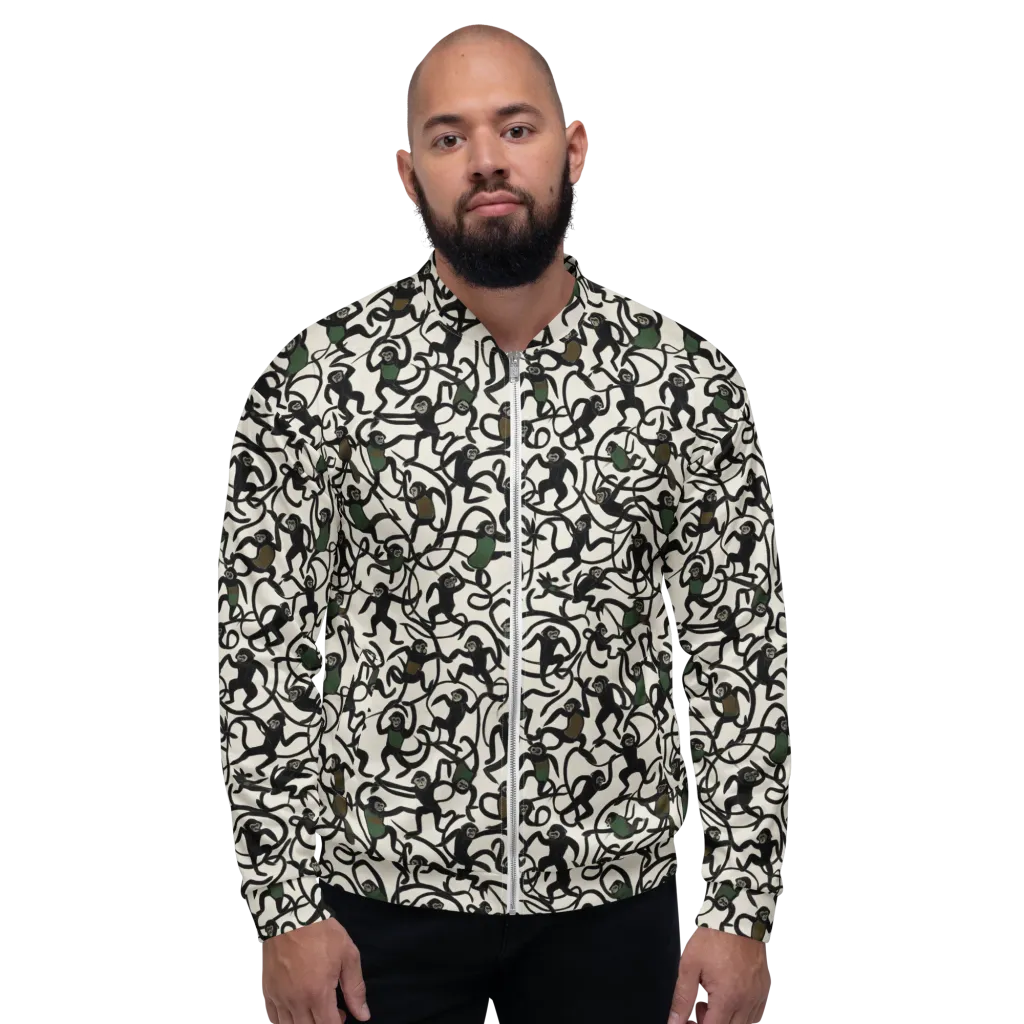 Canopy Capers on Bomber Jacket — Front
