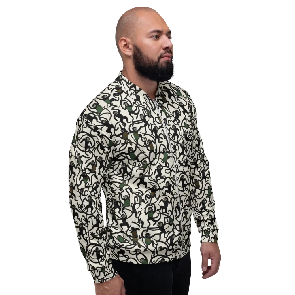 Canopy Capers on Bomber Jacket — Right