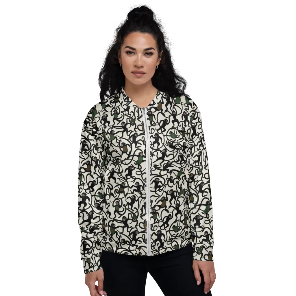 Canopy Capers on Bomber Jacket — Front