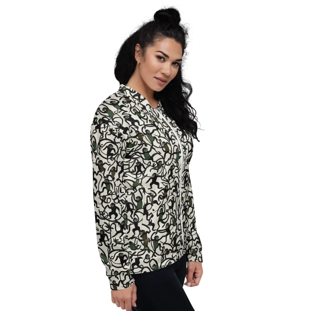 Canopy Capers on Bomber Jacket — Right