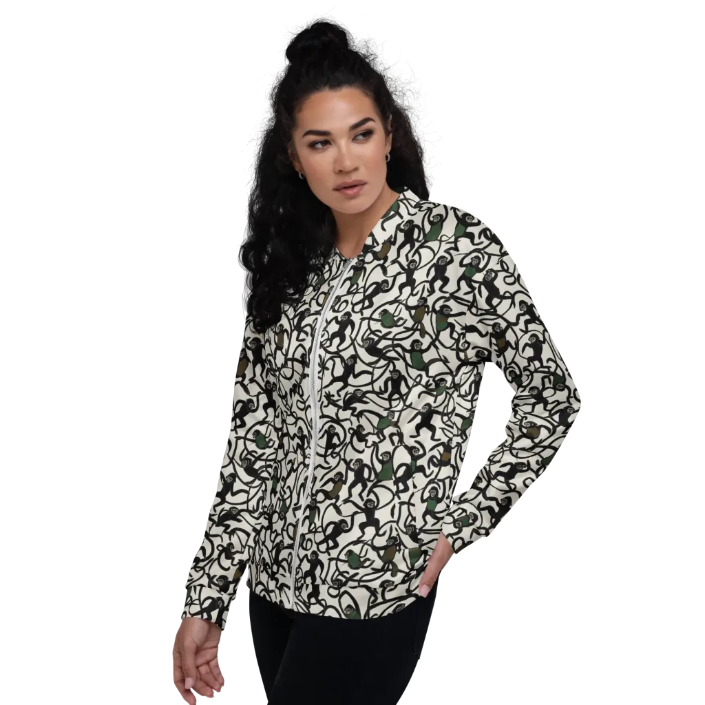 Canopy Capers on Bomber Jacket — Left