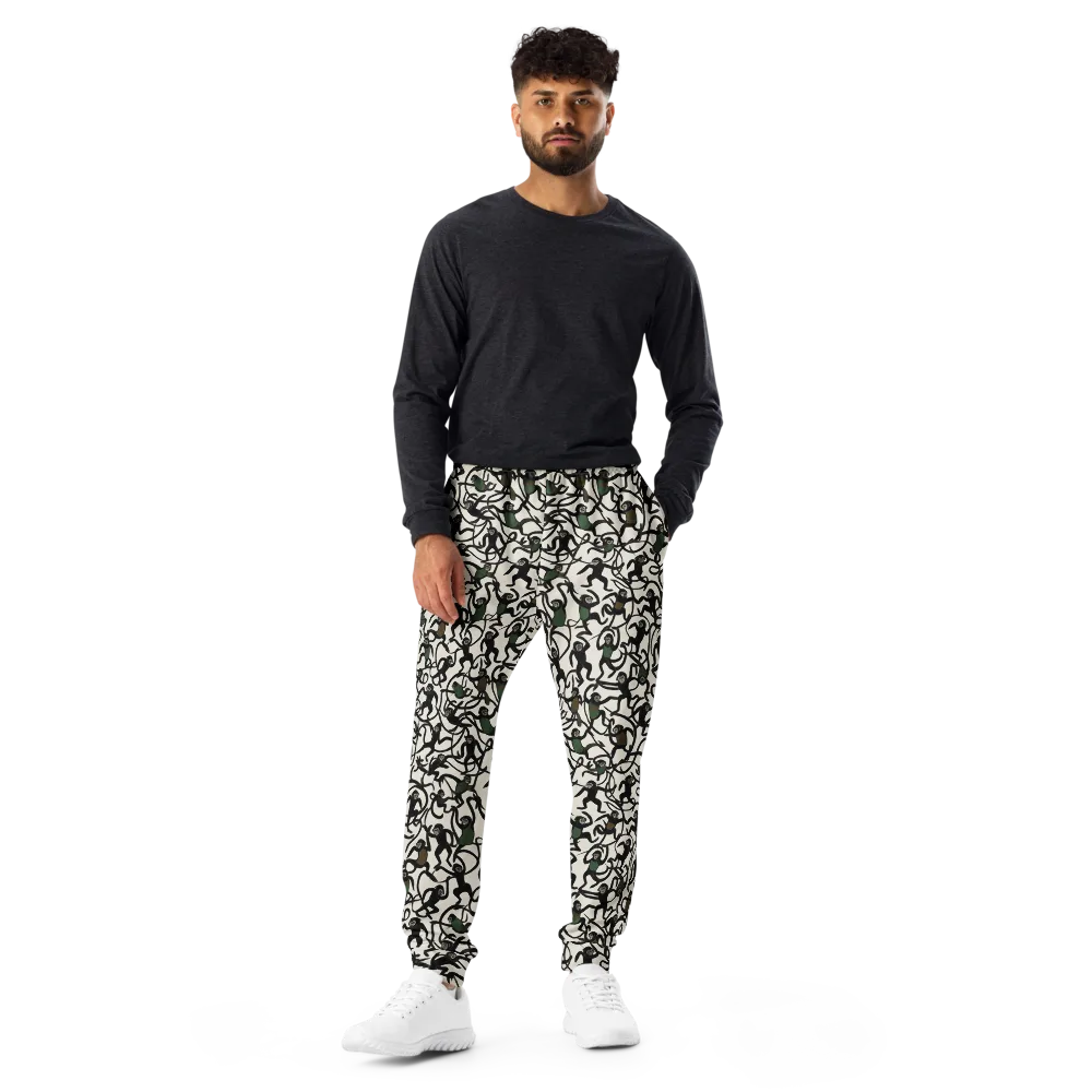 Canopy Capers on Men's Joggers — Front