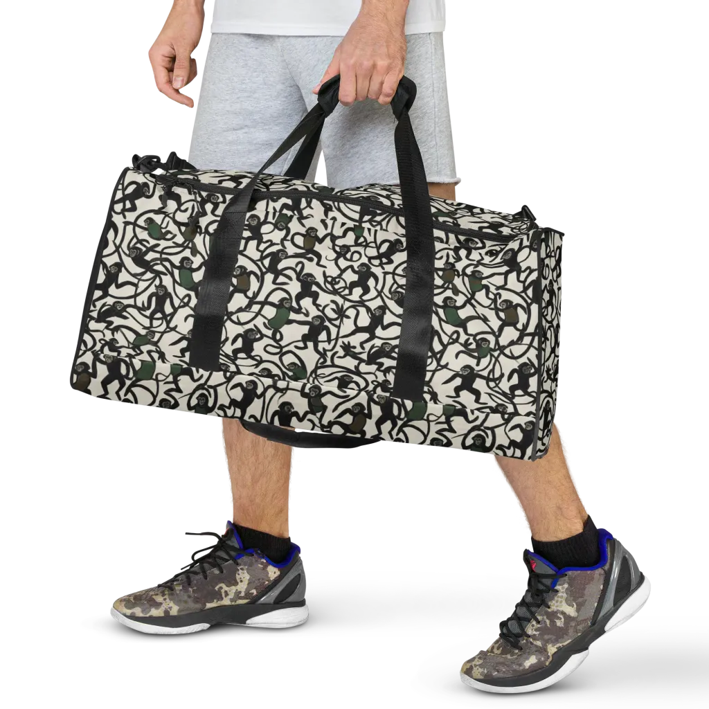 Canopy Capers on Duffle Bag — Front