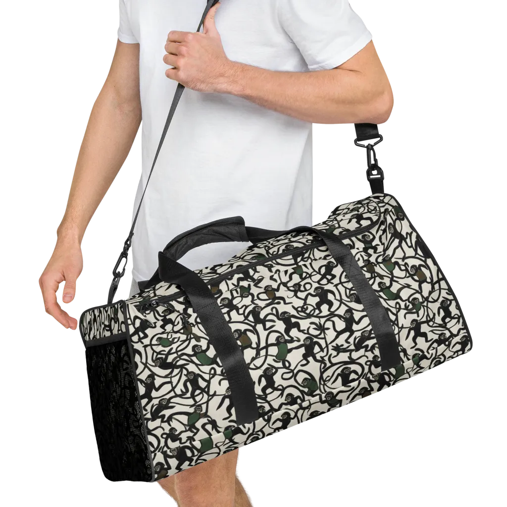Canopy Capers on Duffle Bag — Right Front