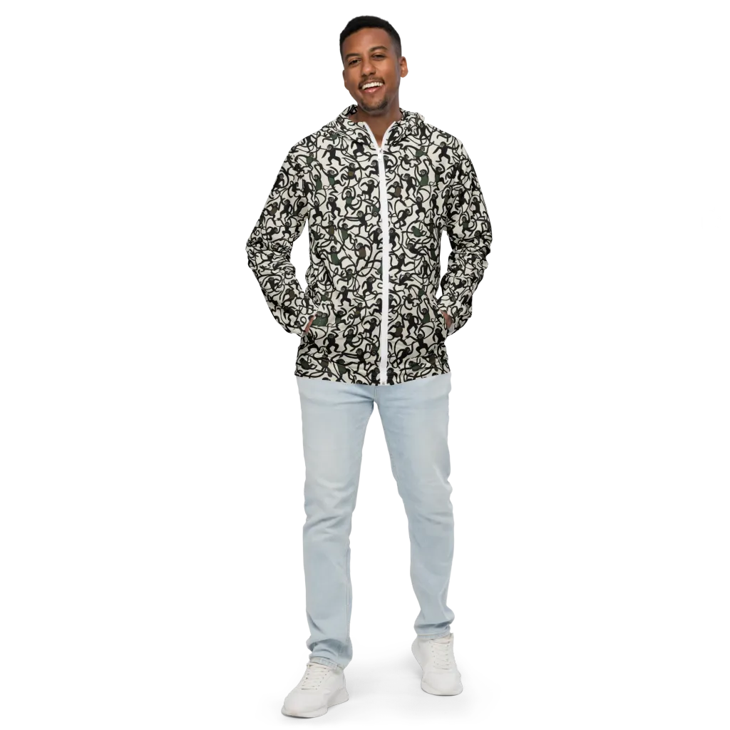 Canopy Capers on Men's Windbreaker — Front