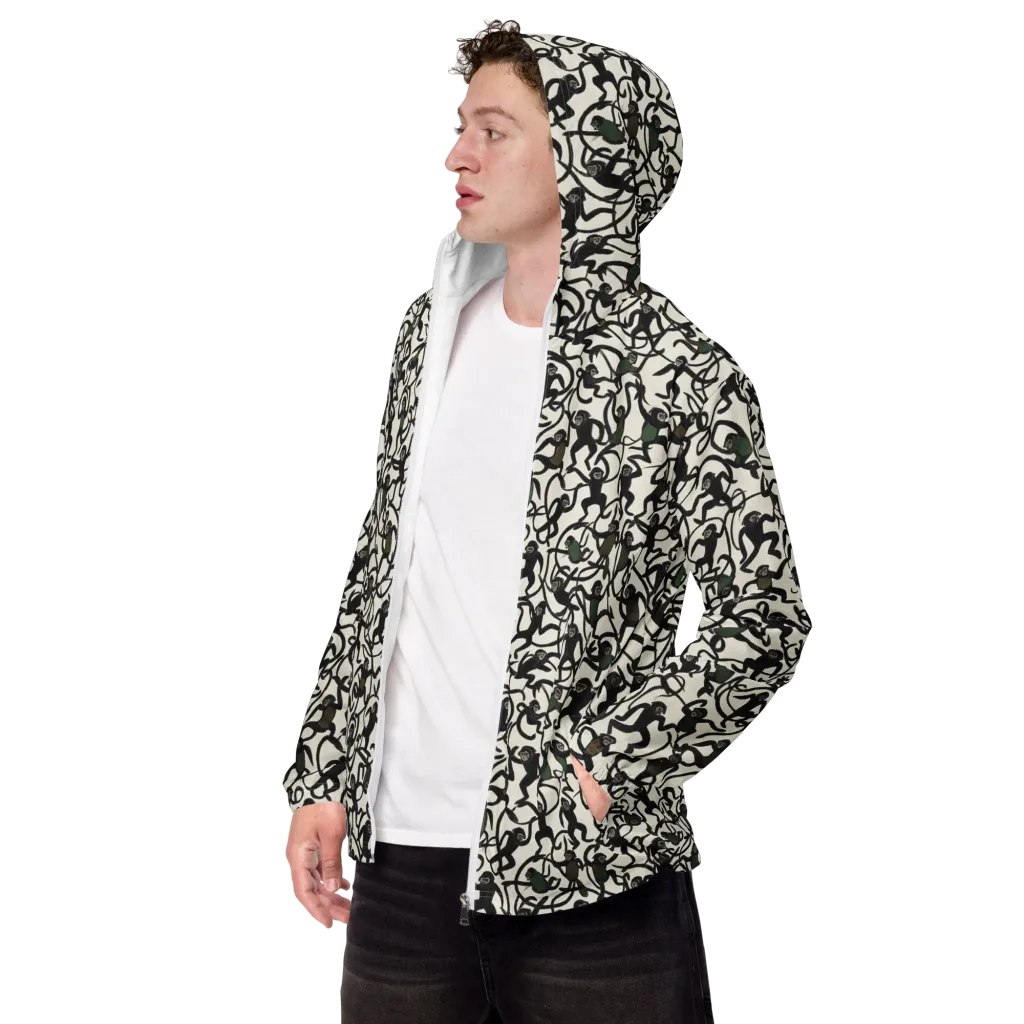 Canopy Capers on Men's Windbreaker — Left Front
