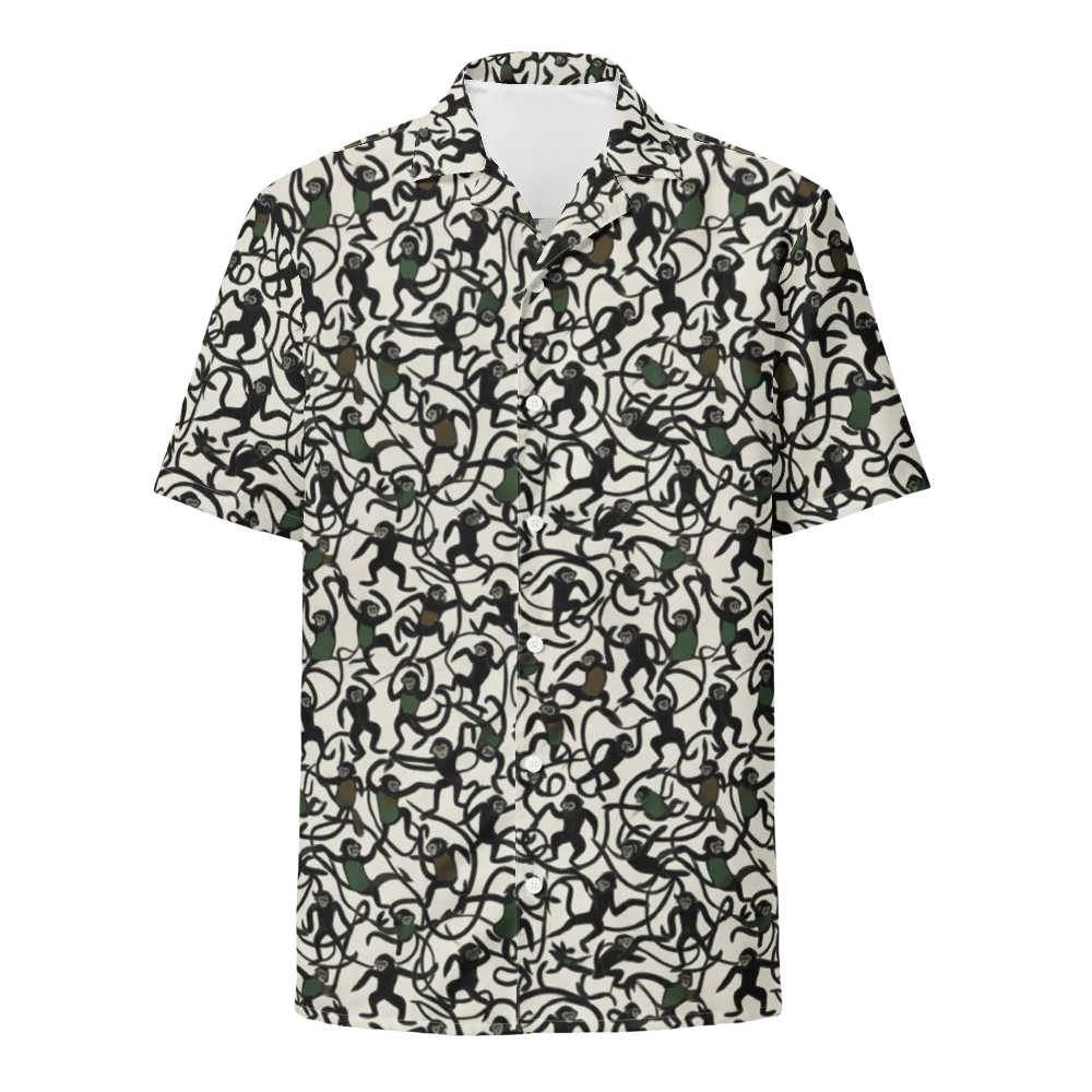 Canopy Capers on Button Shirt — Front