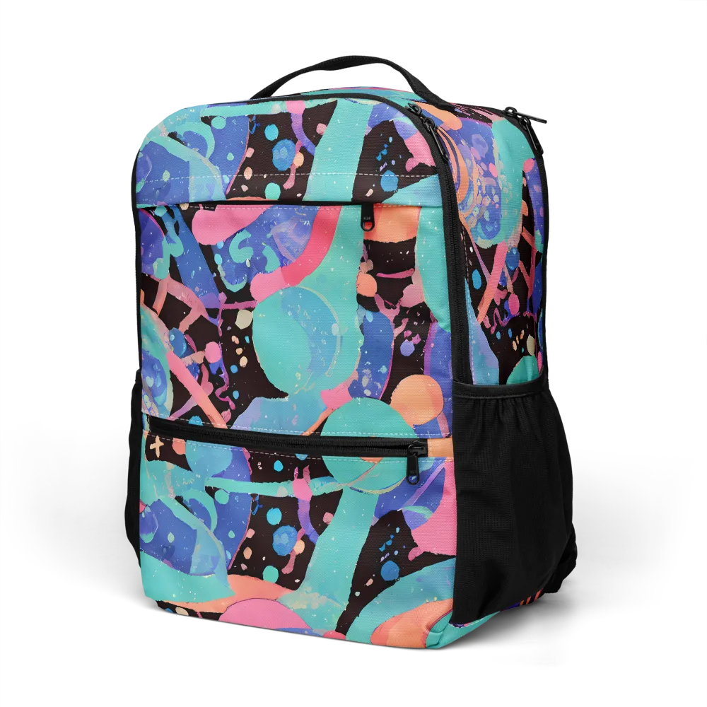 Candy Orbit on Utility Backpack — Left Front