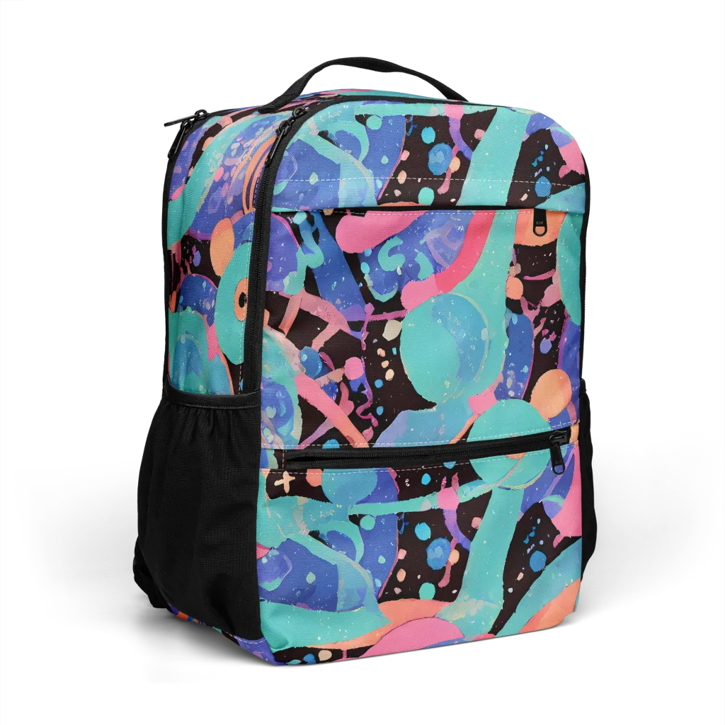 Candy Orbit on Utility Backpack — Right Front