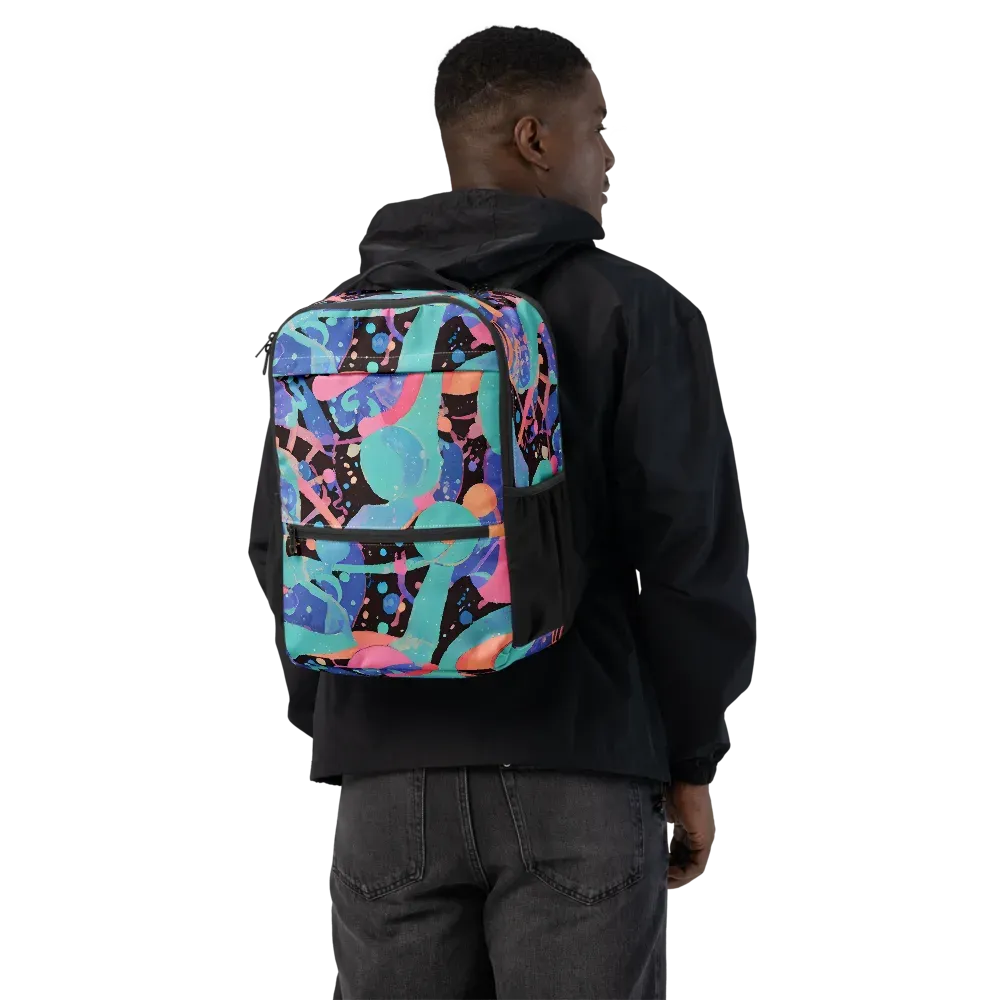 Candy Orbit on Utility Backpack — Back