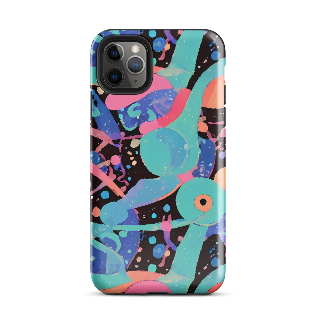 Candy Orbit on Tough Case for iPhone® — Front